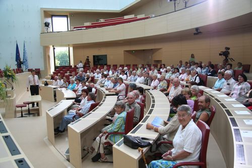 Besucher Plenarsaal