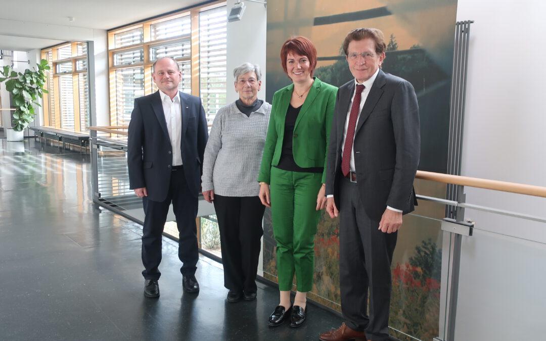 MdL Winter besucht die Bayerische Verwaltungsschule in Lauingen