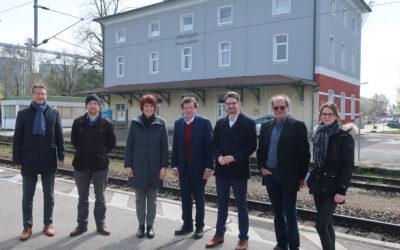 Barrierefreier Ausbau am Bahnhof Lauingen